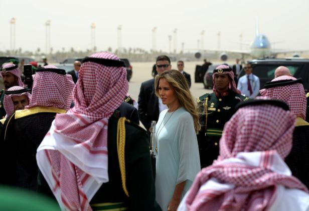 Melania Trump: Luxus-Outfits für Saudi-Arabien