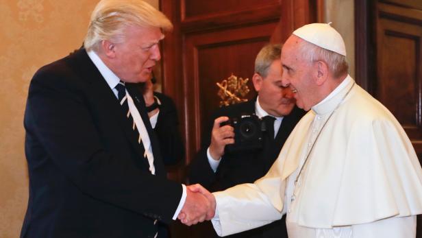 Trump zu Besuch im Vatikan: "Planet Earth First"