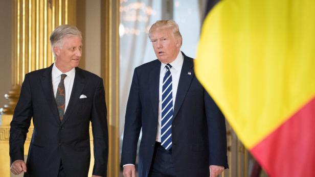 Donald Trump im "Höllenloch" Brüssel