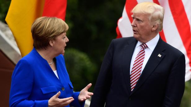 Weißes Haus: Kein Clinch zwischen Trump und Merkel