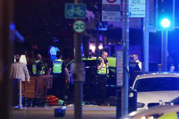 Anschlag in London: Bilder der Nacht