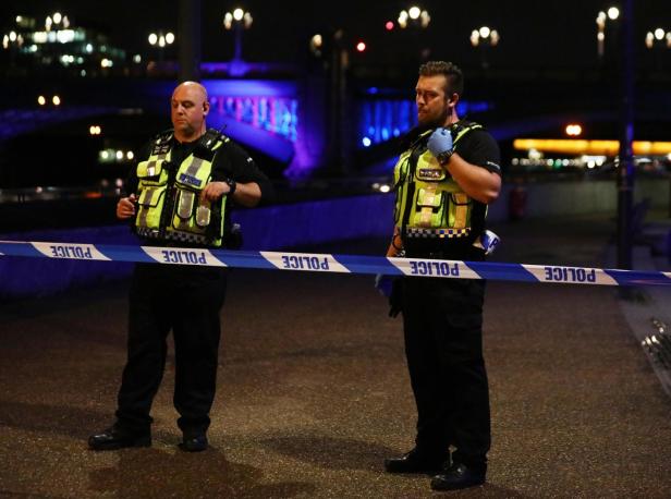 Anschlag in London: Bilder der Nacht