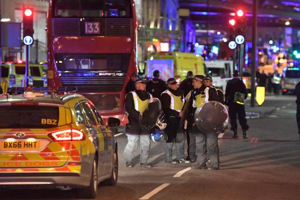 Anschlag in London: Bilder der Nacht