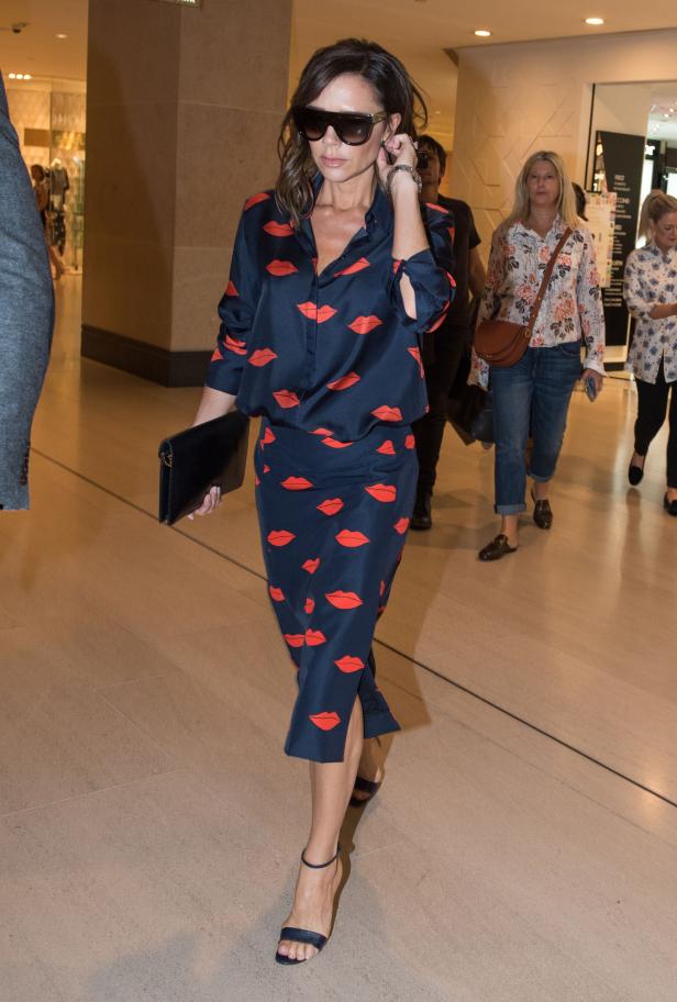 Auch Victoria Beckham passiert mal ein Mode-Malheur