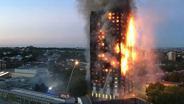Brand in London: Zahl der Opfer auf 17 gestiegen