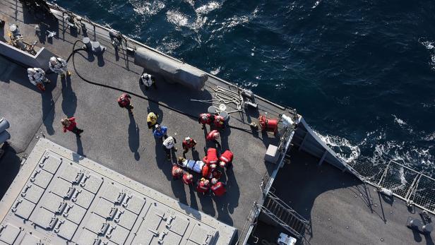 US-Zerstörer "USS Fitzgerald" kollidiert vor Japan