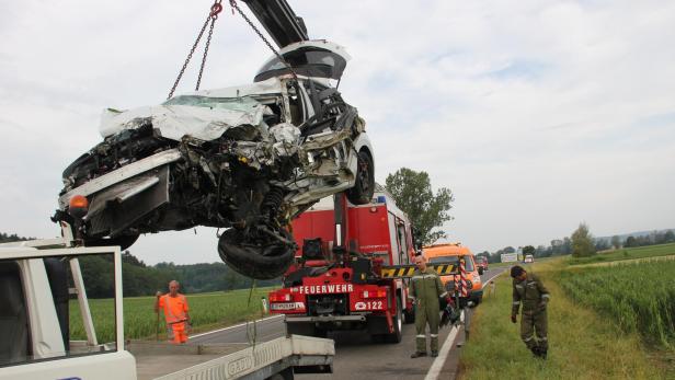 Neun Verletzte bei Unfall im Burgenland