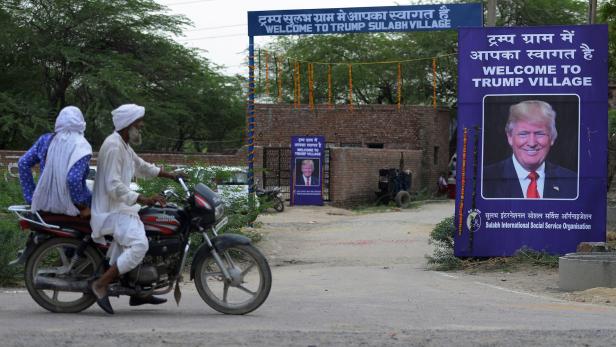 Indisches Dorf ändert seinen Namen in "Trump Village"