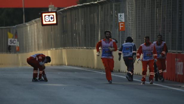 Chaos-GP in Baku: Vettel rammt Hamilton
