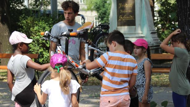 Wiener Kinder sollen Liebe zum Fahrrad entdecken