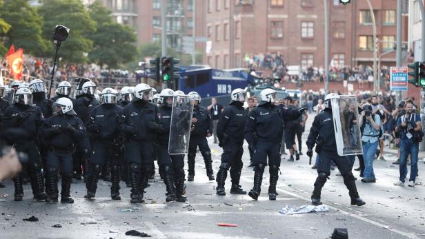 G-20-Proteste: Bilder von den Ausschreitungen in Hamburg