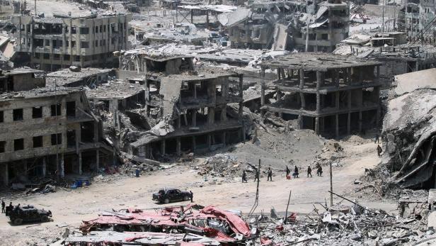 Mosul von IS befreit - Bilder aus der zerstörten Stadt