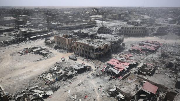 Mosul von IS befreit - Bilder aus der zerstörten Stadt