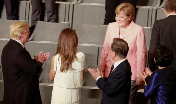 Melania verwandelt G20-Gipfel in Modenschau