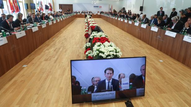 OSZE-Treffen: Weltpolitik im Wienerwald