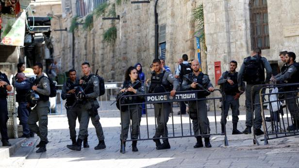 Jerusalem: Schüsse auf Polizisten - drei Angreifer getötet