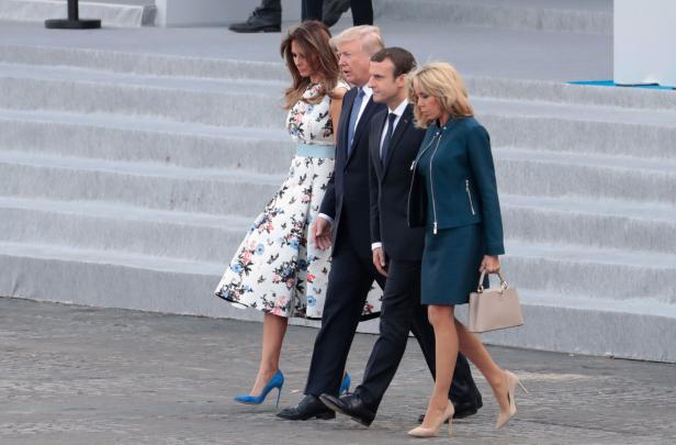 Macron zelebriert 14. Juli mit Trump und Parade