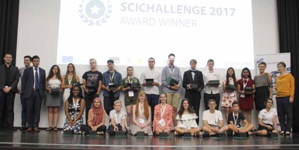 Schnappschüsse von der und rund um die SciChallenge-Award-Zeremonie