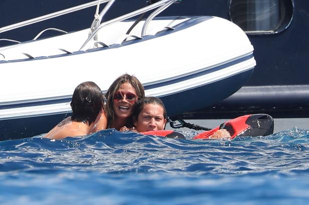 Heidis wilder Yacht-Urlaub in Saint Tropez