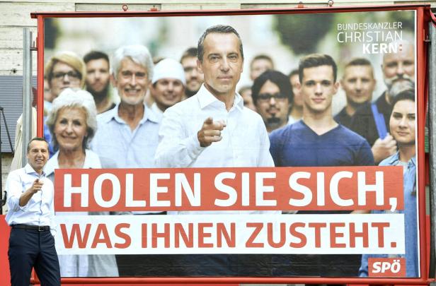 Plakatkampagne: SPÖ setzt auf Aufschwung