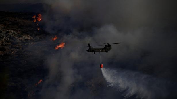 Weitere Waldbrände in Griechenland: Gefahr steigt