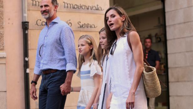 Schicke Katalog-Familie: Spanische Royals zeigen sich