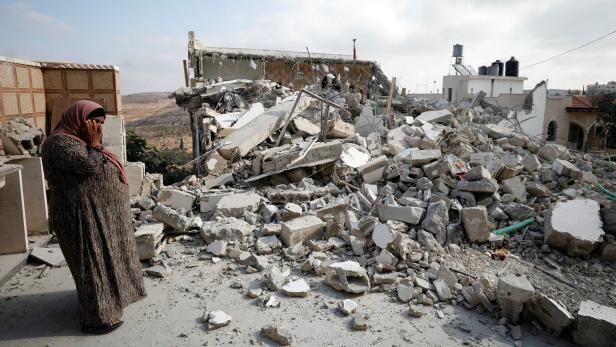 Israel zerstörte Häuser von Attentätern