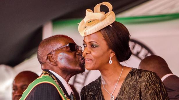 Grace Mugabe soll Model blutig geschlagen haben