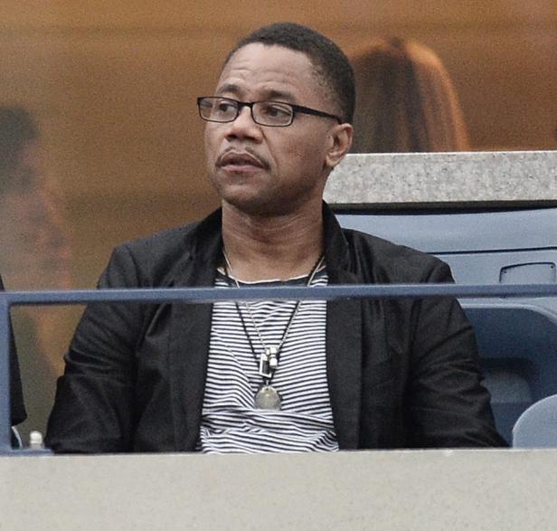 Cuba Gooding Jr. bei einer Sportveranstaltung.