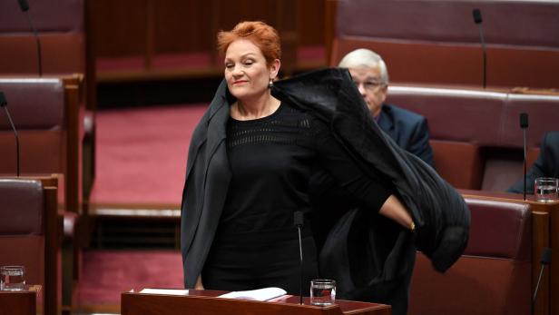 Australische Politikerin: mit Burka ins Parlament