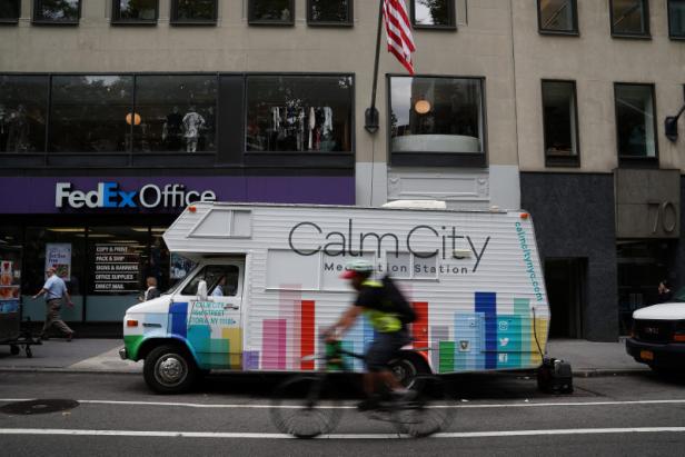 Entspannung to go: Ein Meditationsbus für gestresste New Yorker