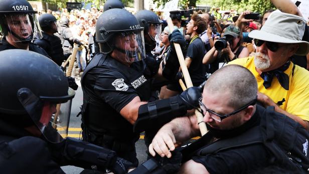 Protest in Boston: Trump lobt Engagement gegen Hass