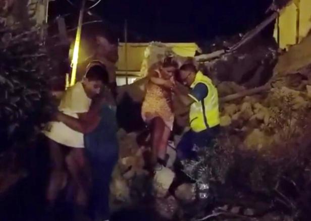 Erdbeben auf Ischia: Nacht der Angst unter Touristen