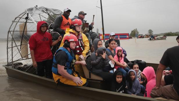 Harvey: Bilder aus den betroffenen Gebieten