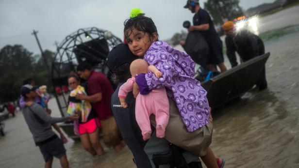 Harvey: Bilder aus den betroffenen Gebieten