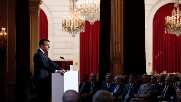 Macron: Kampf gegen Terrorismus erste Priorität der Außenpolitik