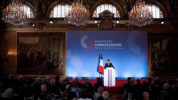 Macron: Kampf gegen Terrorismus erste Priorität der Außenpolitik