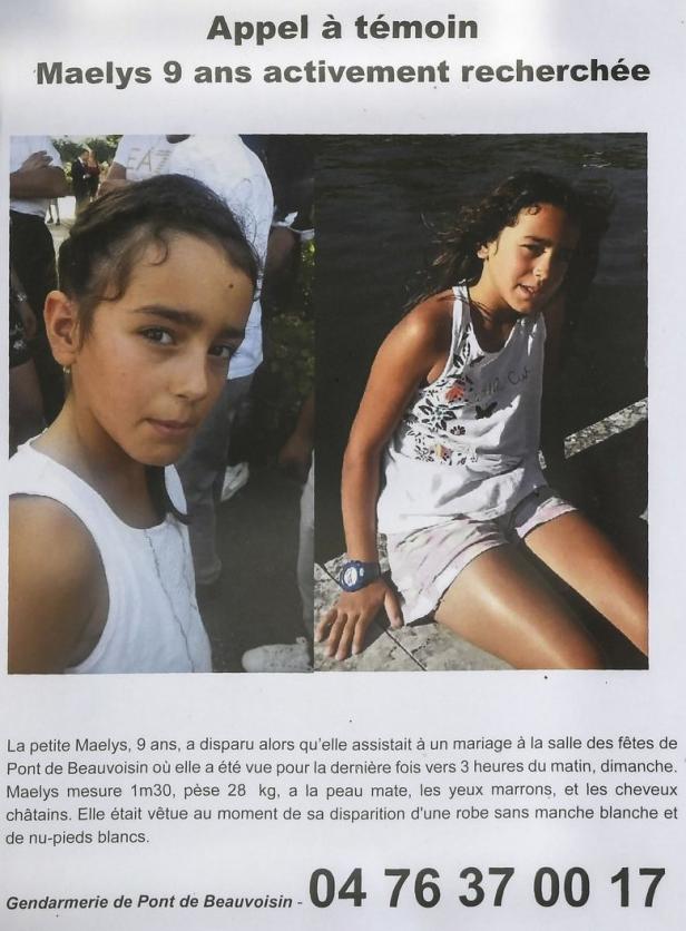 Frankreich: Neunjähriges Mädchen offenbar entführt