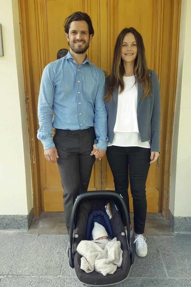 Erstes Bild von Prinz Gabriel: Carl Philip & Sofias Baby