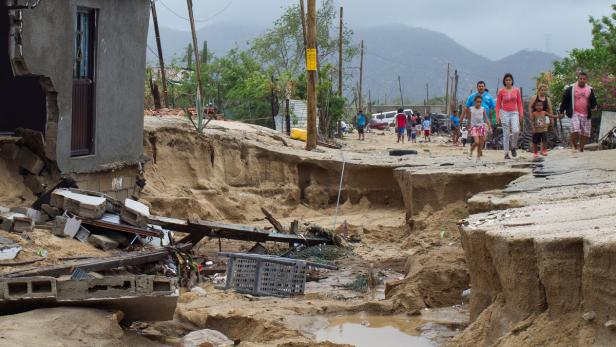Tropensturm "Lidia": Mehrere Tote in Mexiko