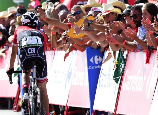 Contador auf Abschiedstour: Chancenlos, aber voller Freude
