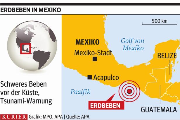 Beben in Mexiko: Schon mehr als 90 Todesopfer