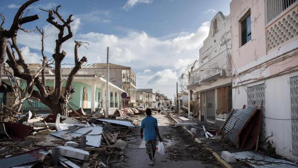 Zittern vor "Irma": "Er ist größer als unser Bundesstaat"