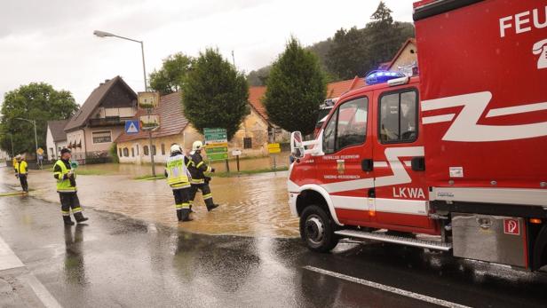 Steiermark: Überflutung durch Unwetter