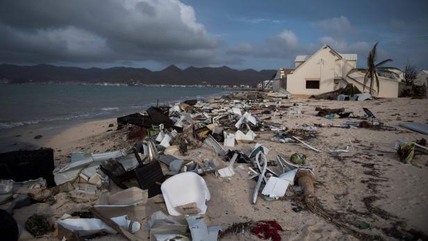 Irma: Niederländischer König erschüttert von der Zerstörung