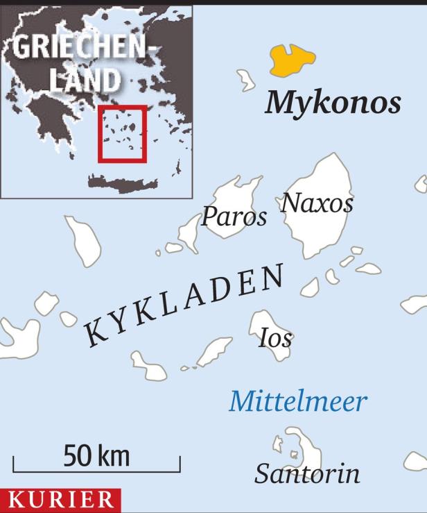 Mykonos im Frühherbst: Eine Insel atmet aus