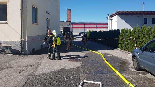 NÖ: Schadstoffalarm in Pöggstall, Salpetersäure war ausgetreten
