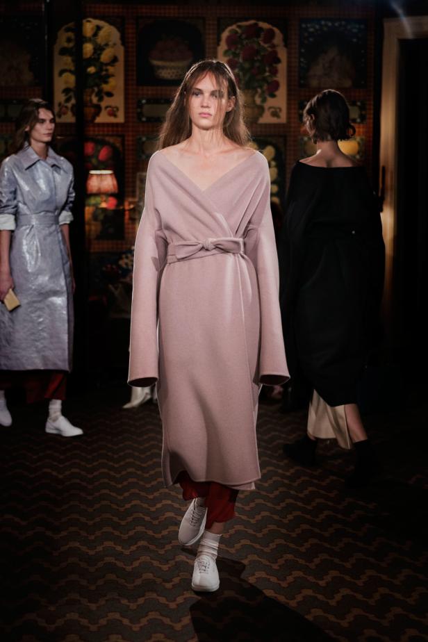Seltene Bilder: Olsens zeigen sich für ihre Fashion-Show