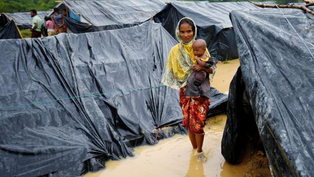 Bangladesch hält Rohingya-Flüchtlinge in Camps fest
