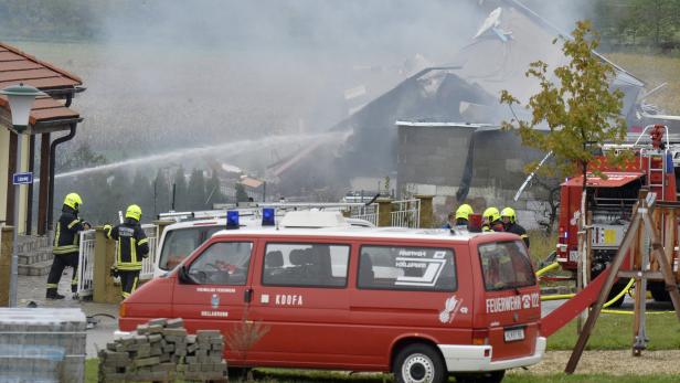 Explosion in Einfamilienhaus bei Hollabrunn